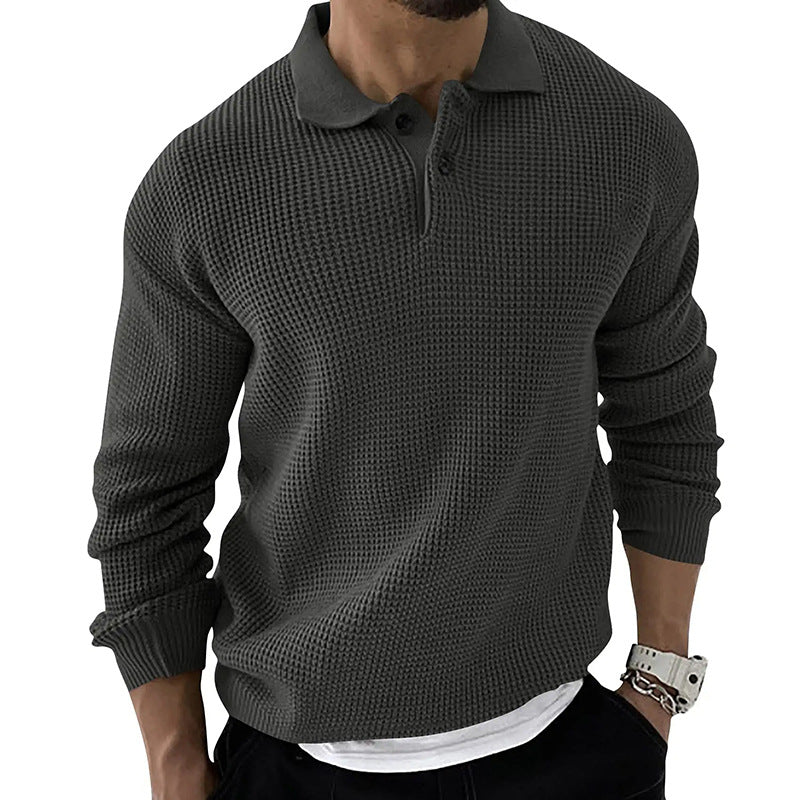 Chemise pull à col polo pour hommes