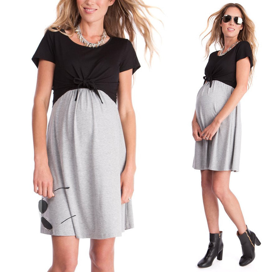 cotton maternity dress