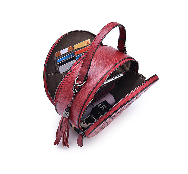 leather crossbody bag