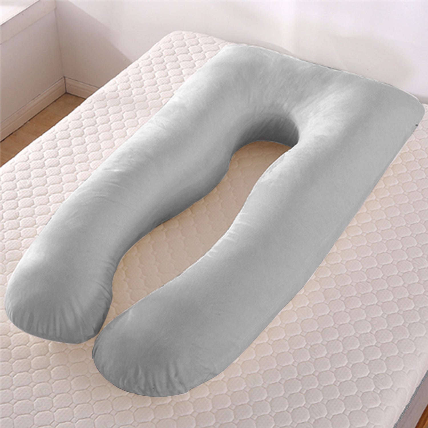 pregnancy pillow nearby