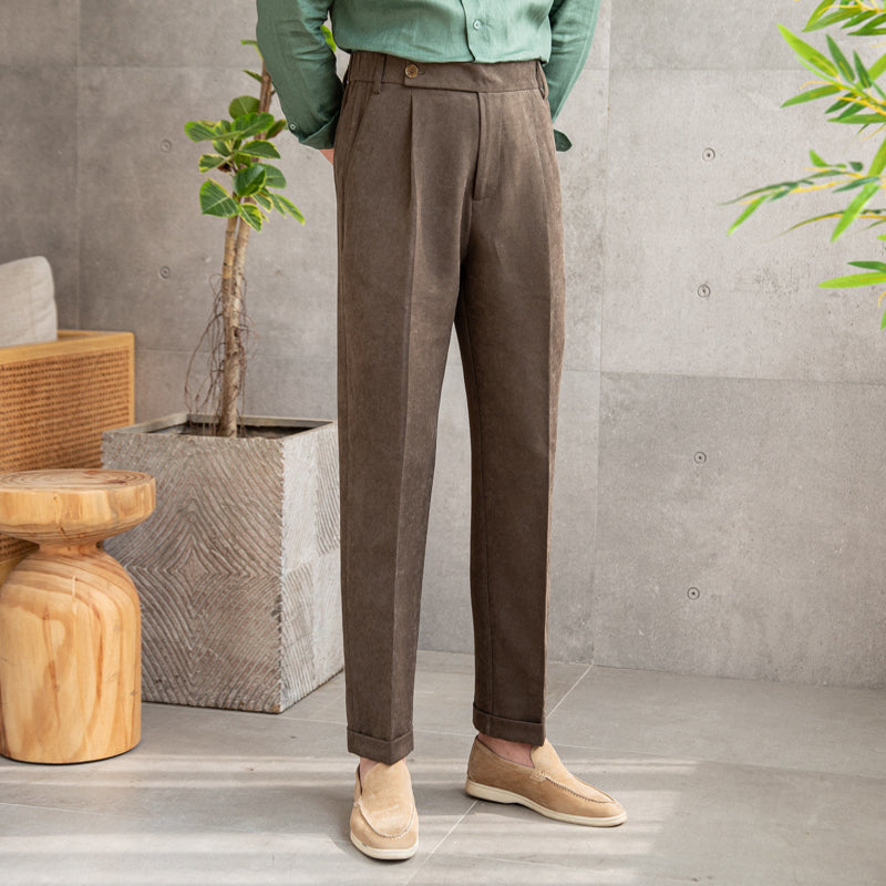 Formale Gentry-Hose mit hoher Taille für Herren