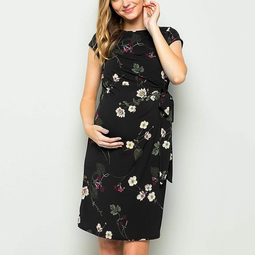 maternity dress with sleeves