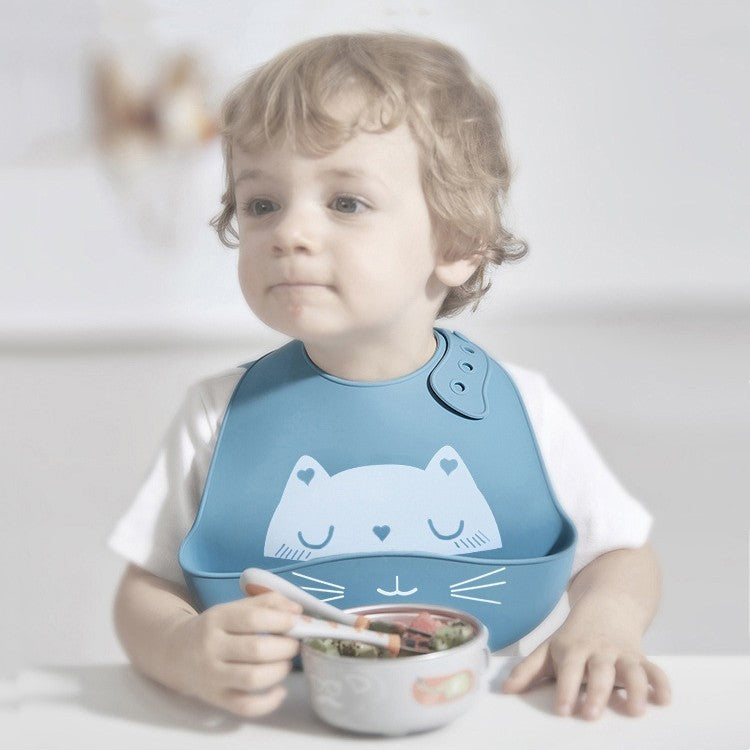 Infant & Toddler Silicone Bib