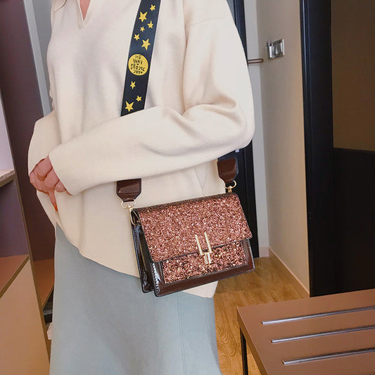 Damen-Umhängetasche mit weichem Griff