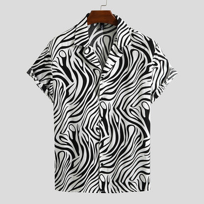 Men Summer Short Sleeve Shirts