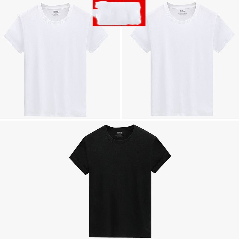 T-shirt homme blanc à manches courtes