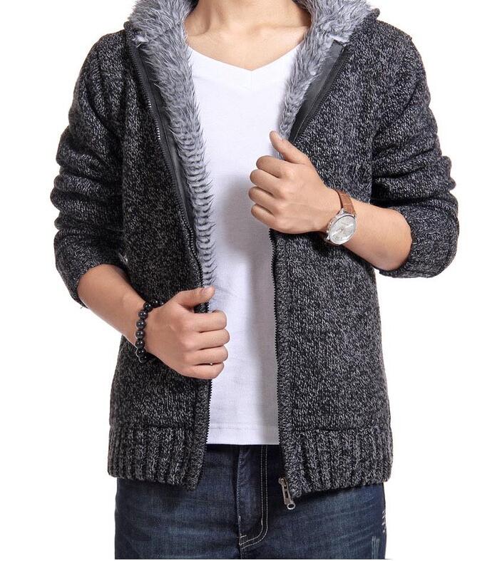 Men's Blended Wool Warm Jackets/Coat