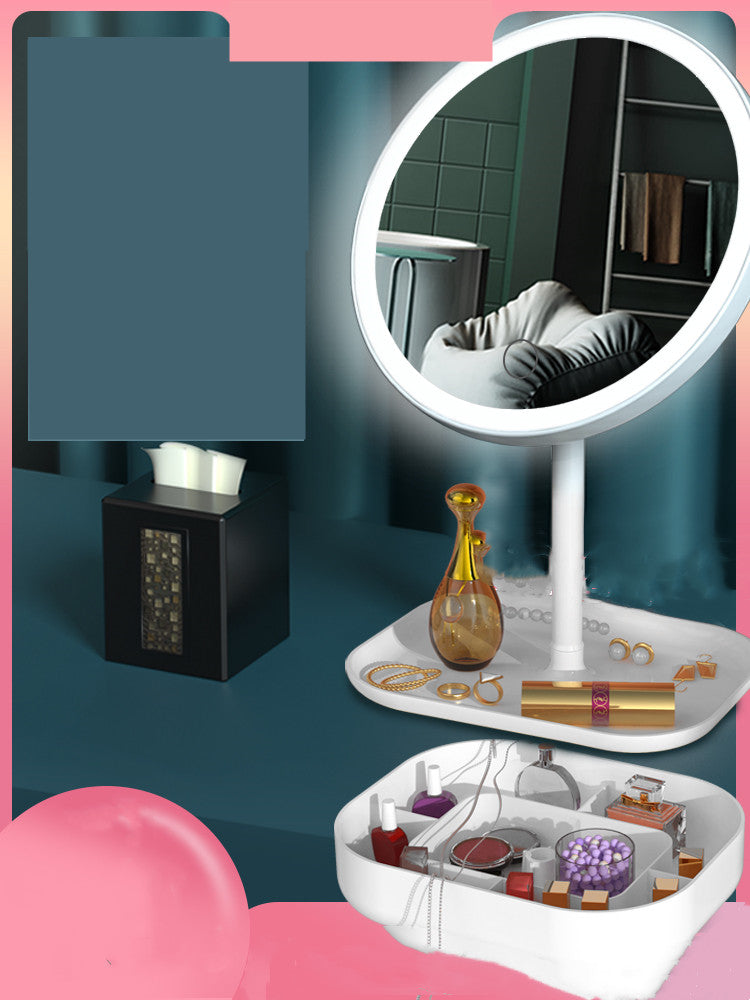 folding vanity mirror