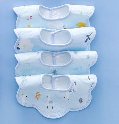 Waterproof Cotton Bib Newborn Baby Saliva Towel