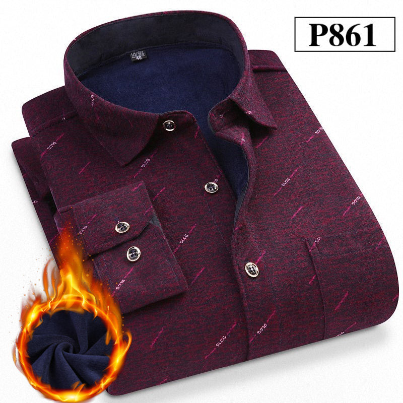 Men's Autumn Polar Fleece Shirts