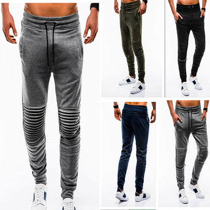 mens cotton casual pants