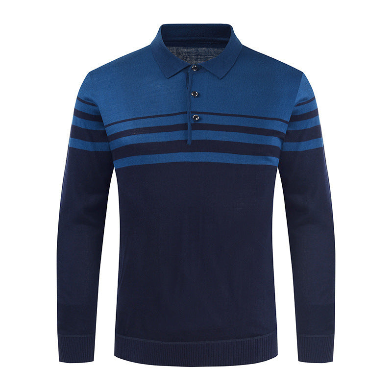 Men's Long-sleeve Polo T-shirts