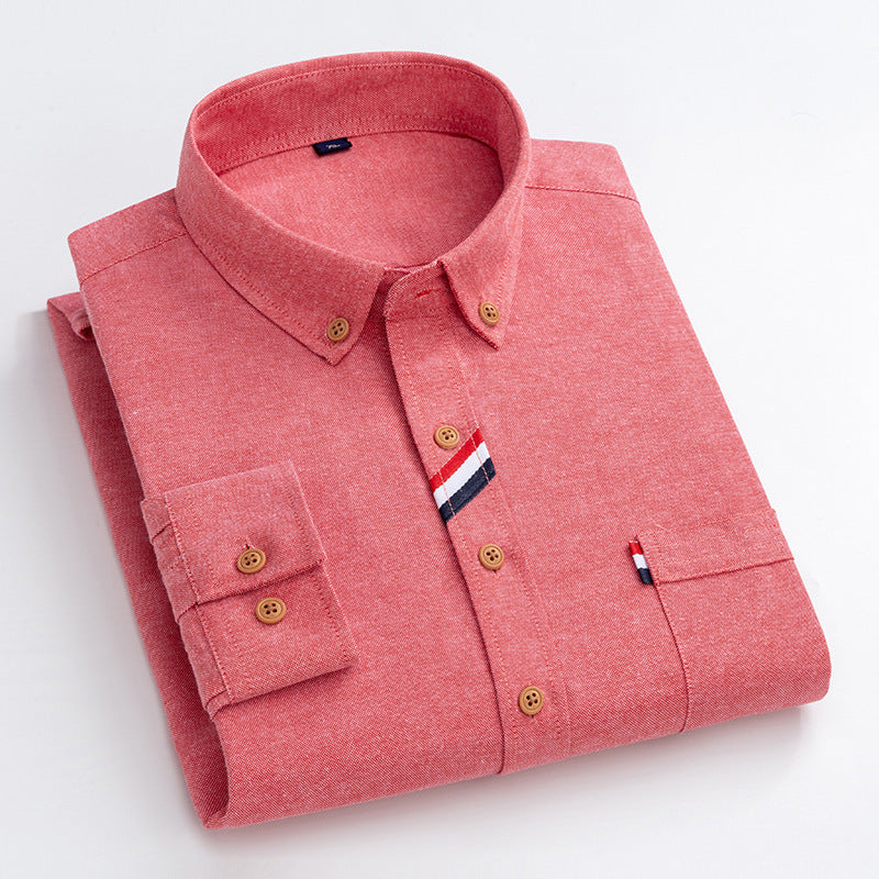 Men Summer Business Woven Shirts