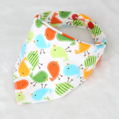 Bavoirs bandana en coton pour bébé