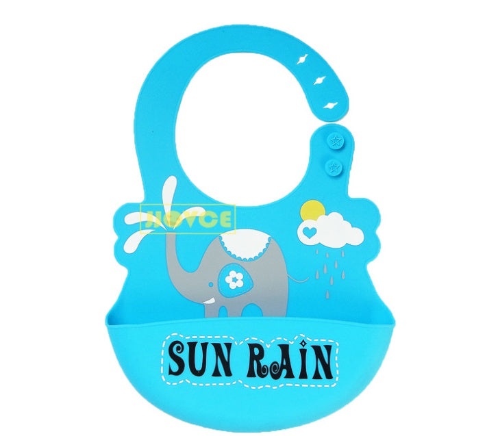 Waterproof Silicone Baby Feeding Bibs