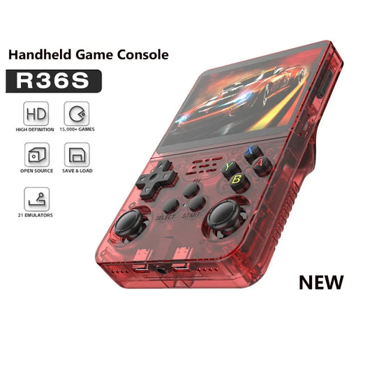 R36S Retro Handheld Game Console