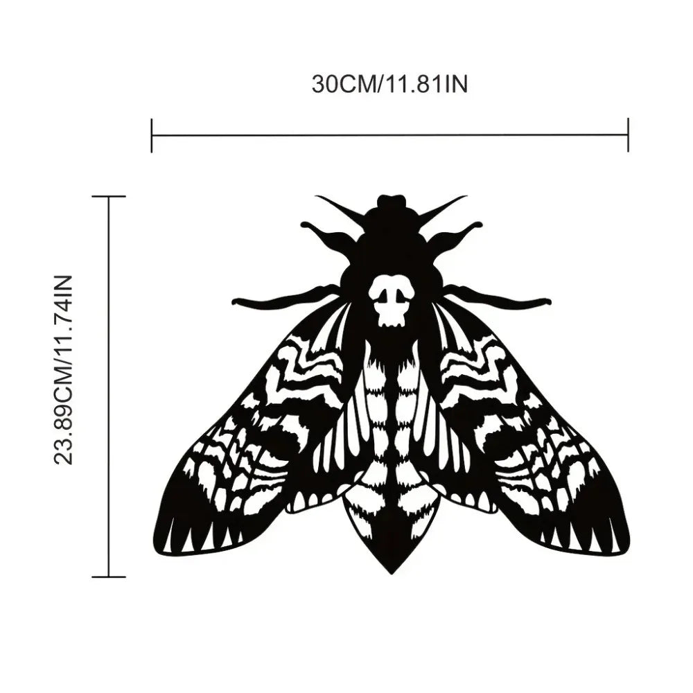 Butterfly Metal Shelf Wall Decor