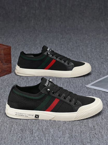 Baskets classiques en toile pour hommes 