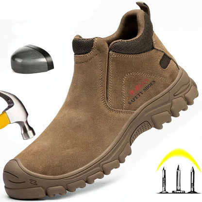Comfortable Work Shoes - Puncture-Proof Boots