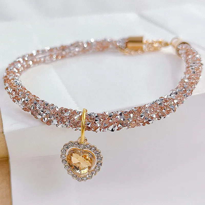 Crystal Cat Collar