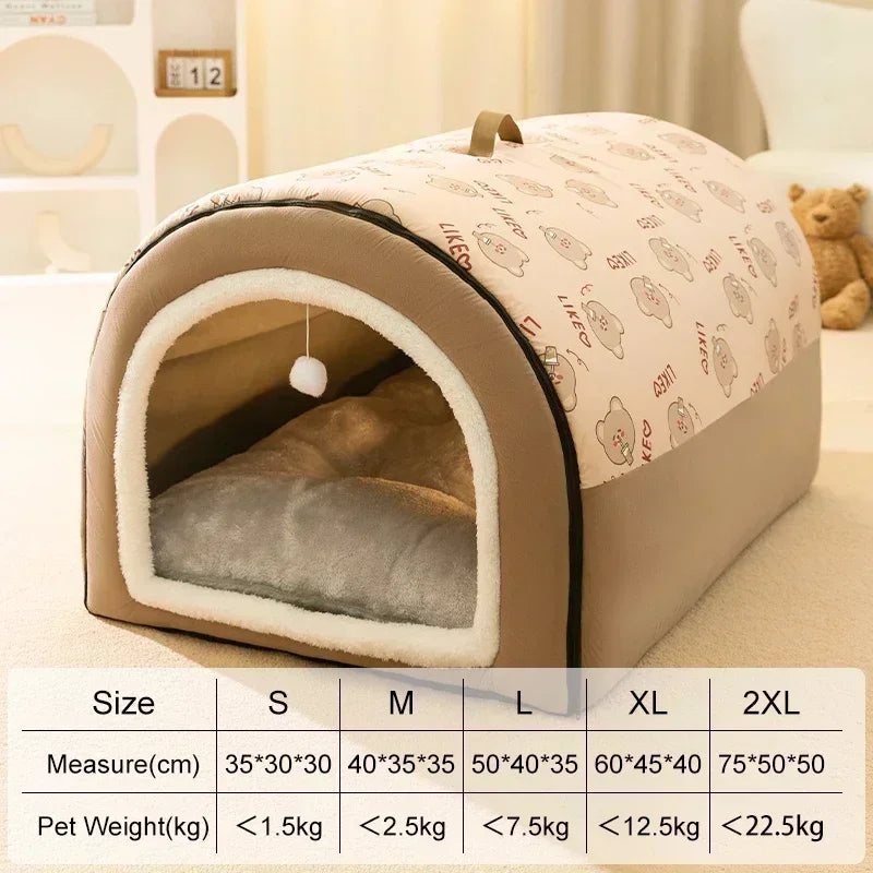 Detachable Washable Winter Dog Kennel