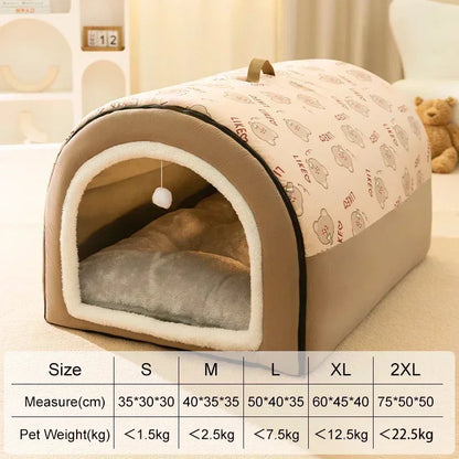 Detachable Washable Winter Dog Kennel
