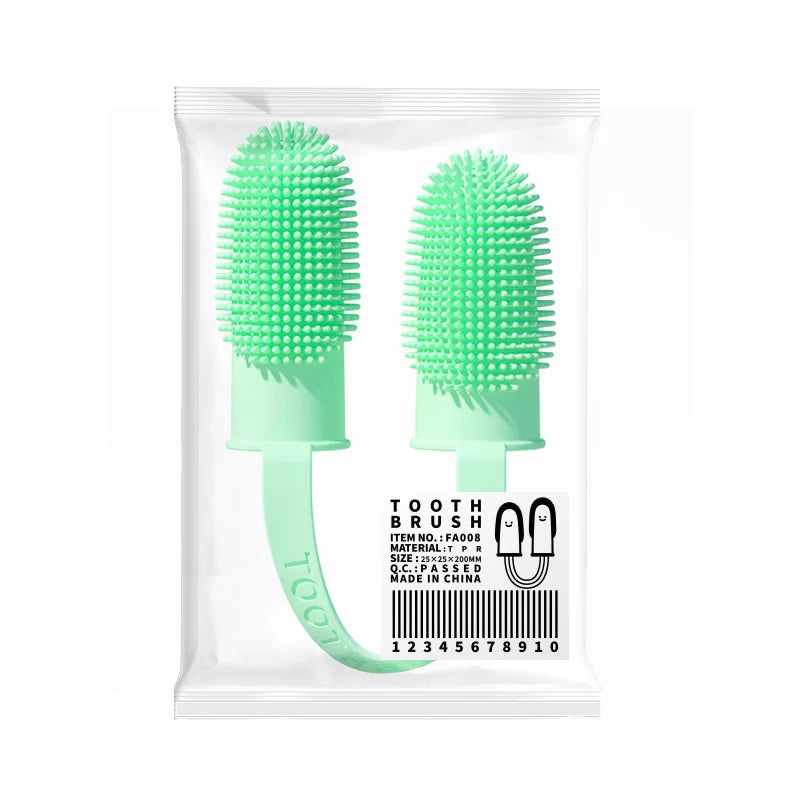 Double Finger Pet Toothbrush