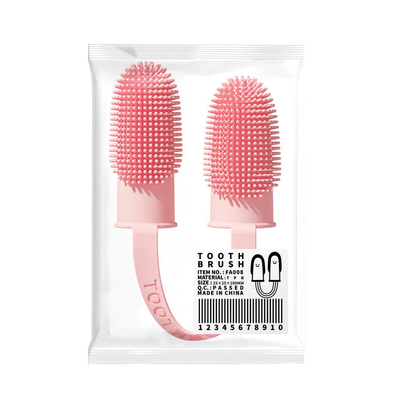 Double Finger Pet Toothbrush