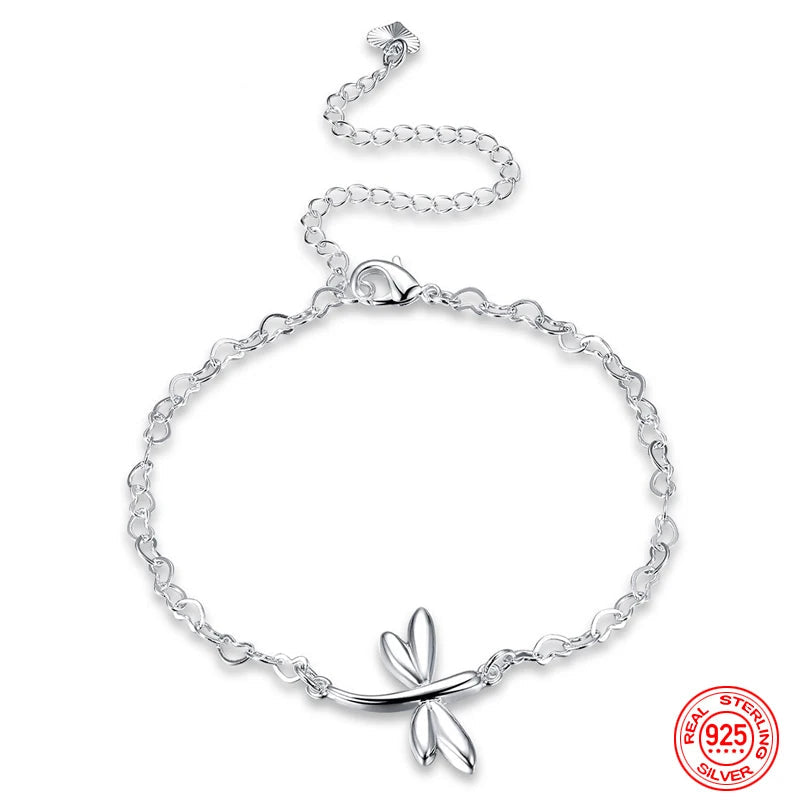 Little Dragonfly Women's Charm Anklet