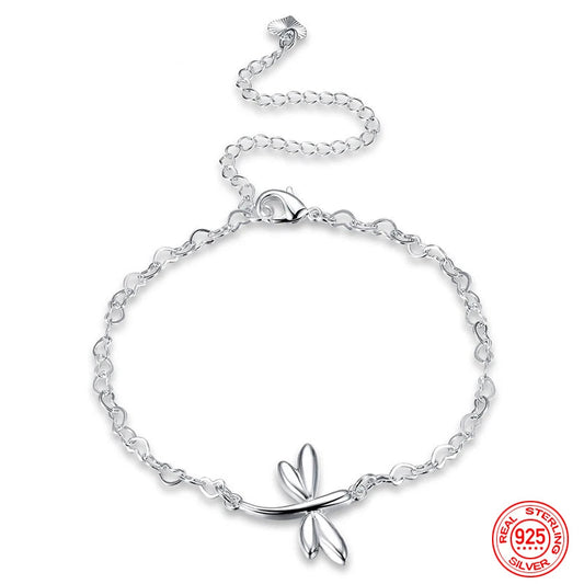 Little Dragonfly Women's Charm Anklet