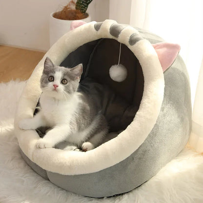Foldable Cat Sleeping Bed - Washable Pet Bed