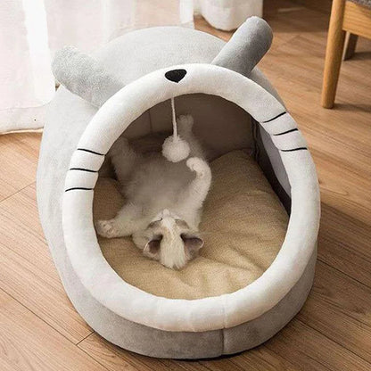 Foldable Cat Sleeping Bed - Washable Pet Bed