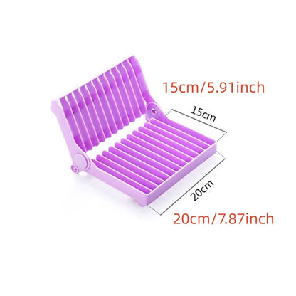 Foldable Plastic Dish Rack