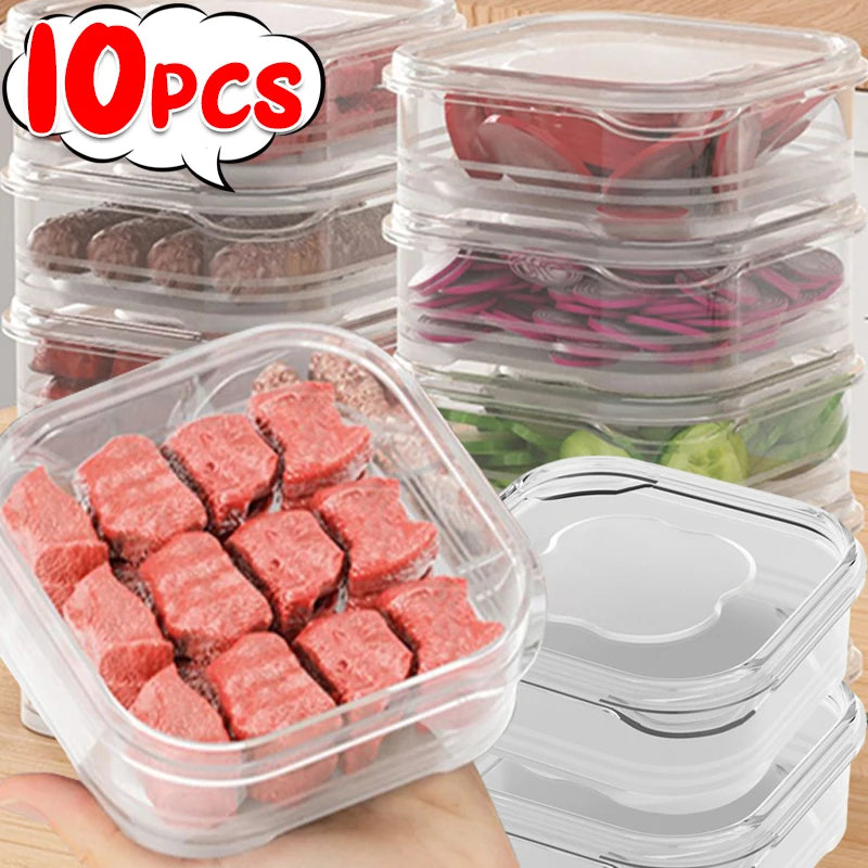 Frozen Meat Storage Box Refrigerator Organizer