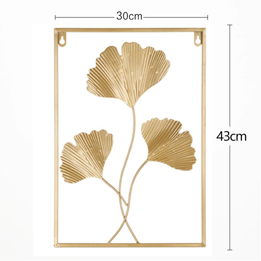 Ginkgo Leaf Wall Stickers