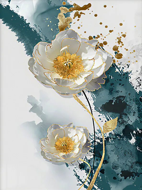 Ginkgo Leaves Painting