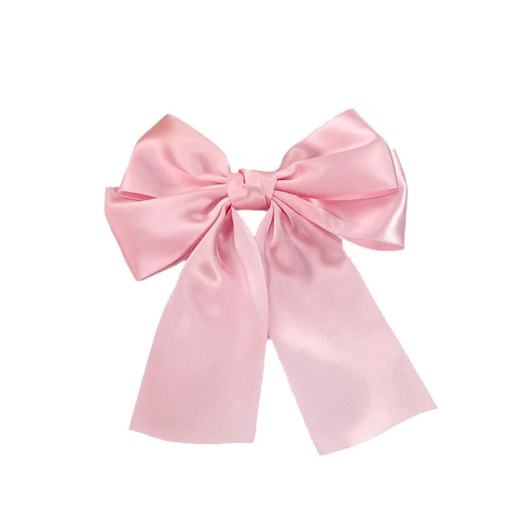 Girl's Lightweight Fabric Bow Hair Clip