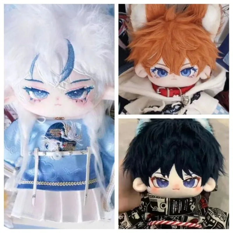 Girls Tail High Stuffed Magnetic Dress Up Dolls