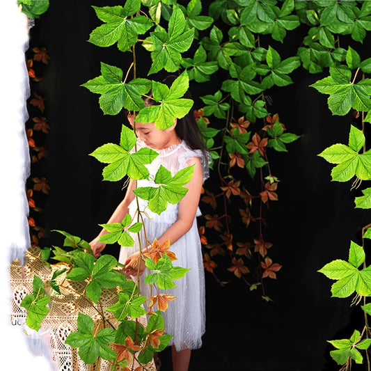 Branches de feuilles de Monstera en soie luxuriante