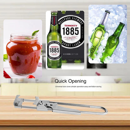 Stainless Steel Multifunctional Gripper Can Opener