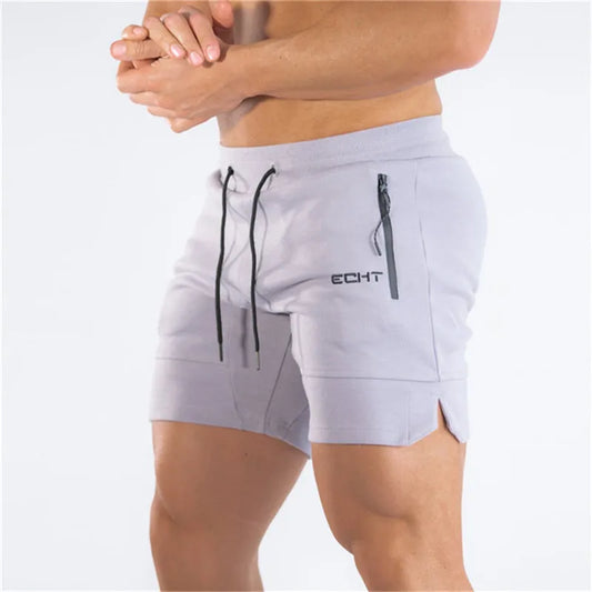 Short de sport avec poche zippée pour hommes pour la gym et la course à pied