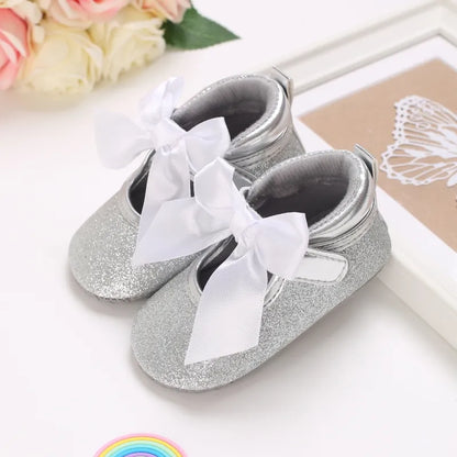 Non-slip Pink Newborn Baby Shoes