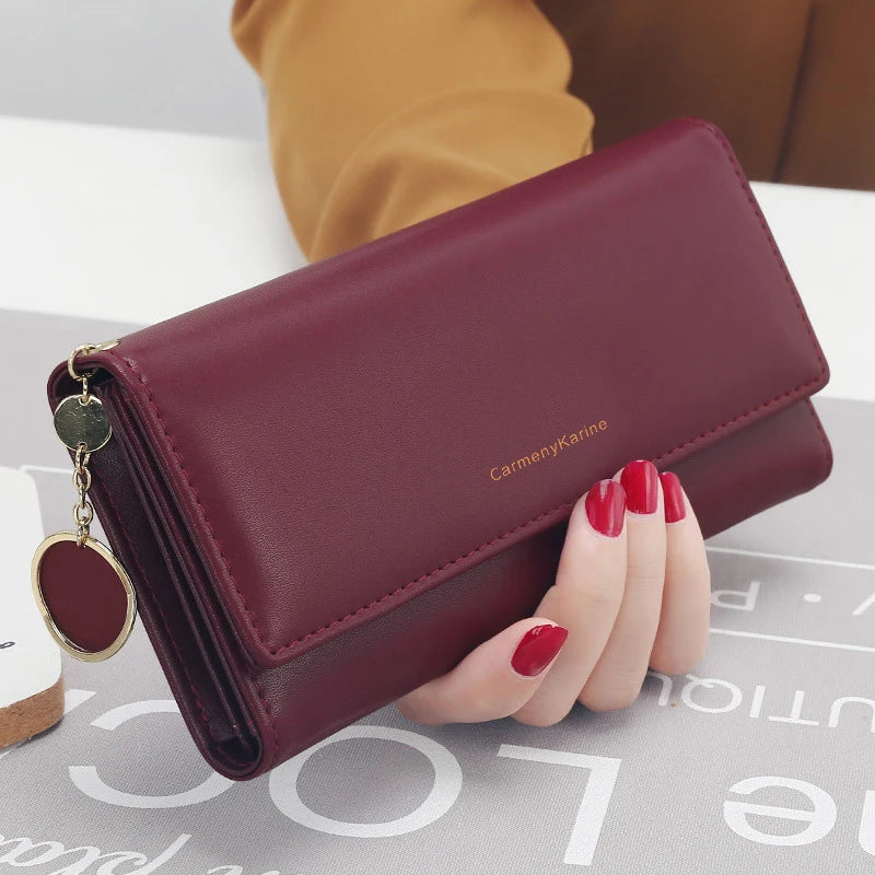 Pochette porte-cartes grande capacité pour femme