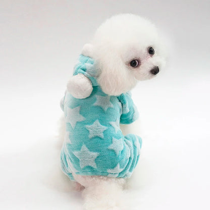 Small Dog Clothes - Autumn Winter Puppy Hooded