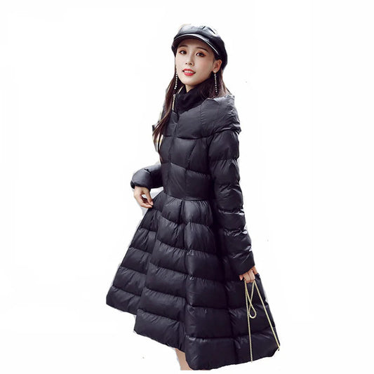Women's Warm Down Cotton Parka Jacket