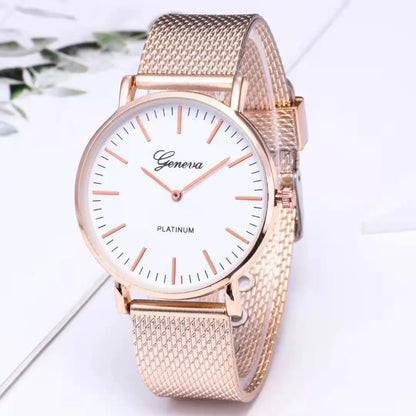 Women's Silicone Band Dial Quartz Wrist Watches