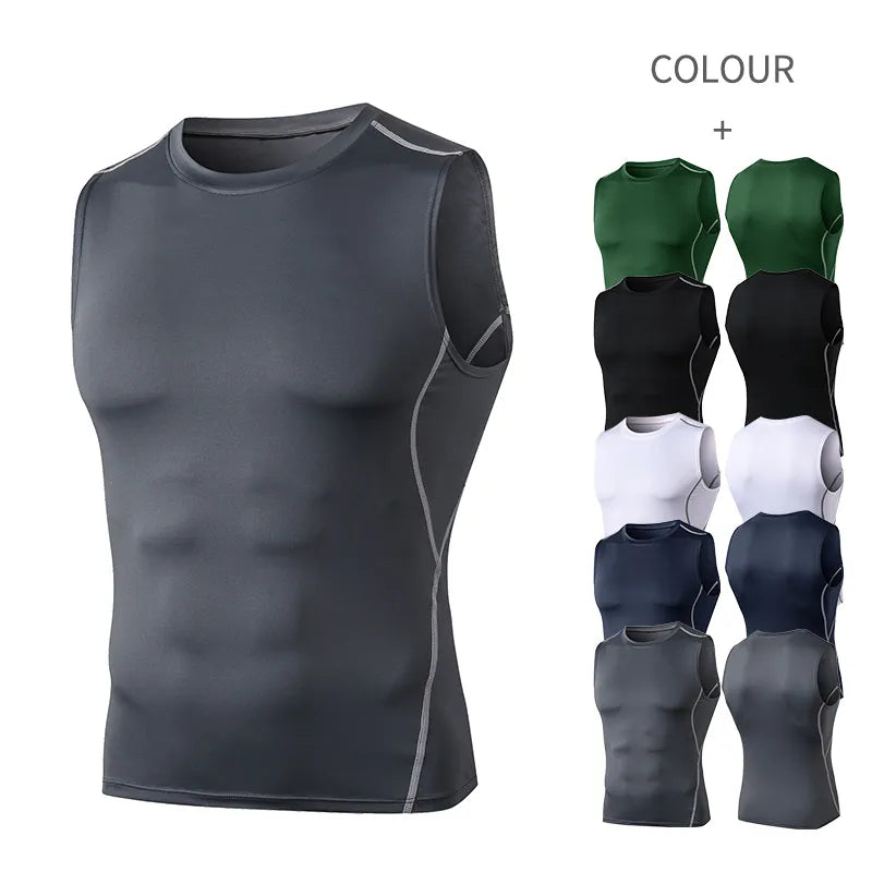 Men's Quick-Dry Sleeveless Running Tank Top