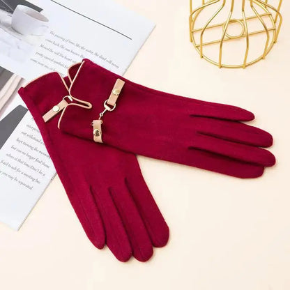 Women's Touch Screen Fleece Gloves