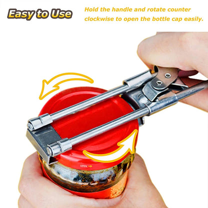Stainless Steel Multifunctional Gripper Can Opener