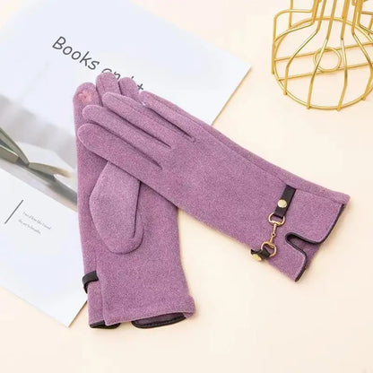 Women's Touch Screen Fleece Gloves